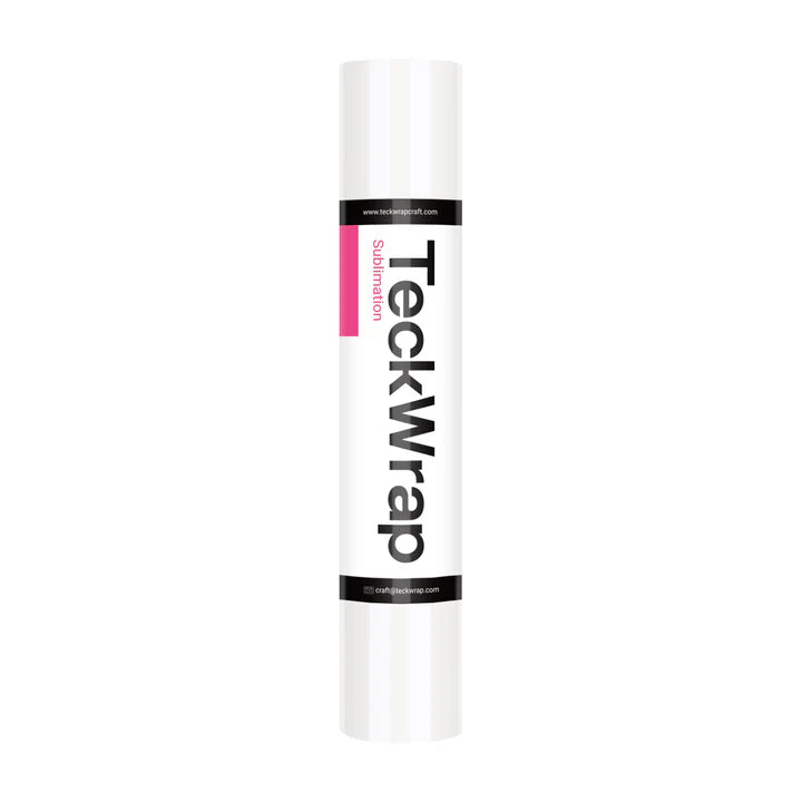 Teckwrap Sublimation Heat Transfer Vinyl-Matte White