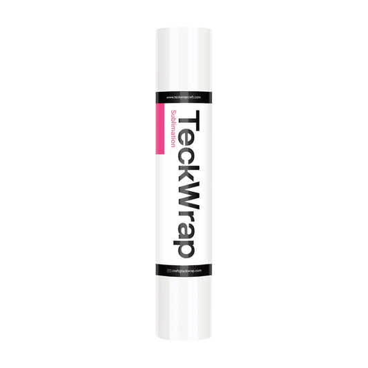 Teckwrap Sublimation Heat Transfer Vinyl-Matte White