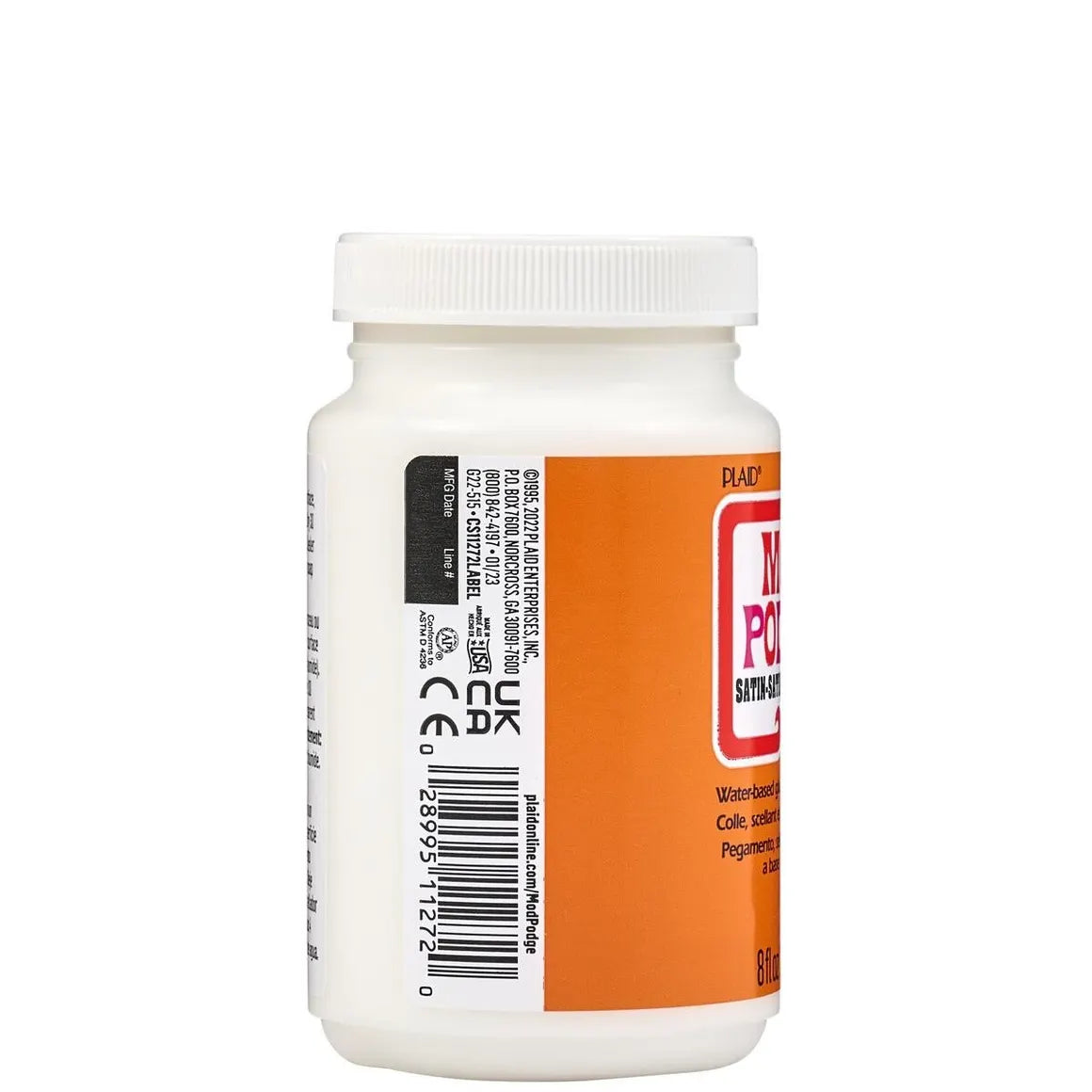 Plaid Mod Podge Satin Finish
, 8oz