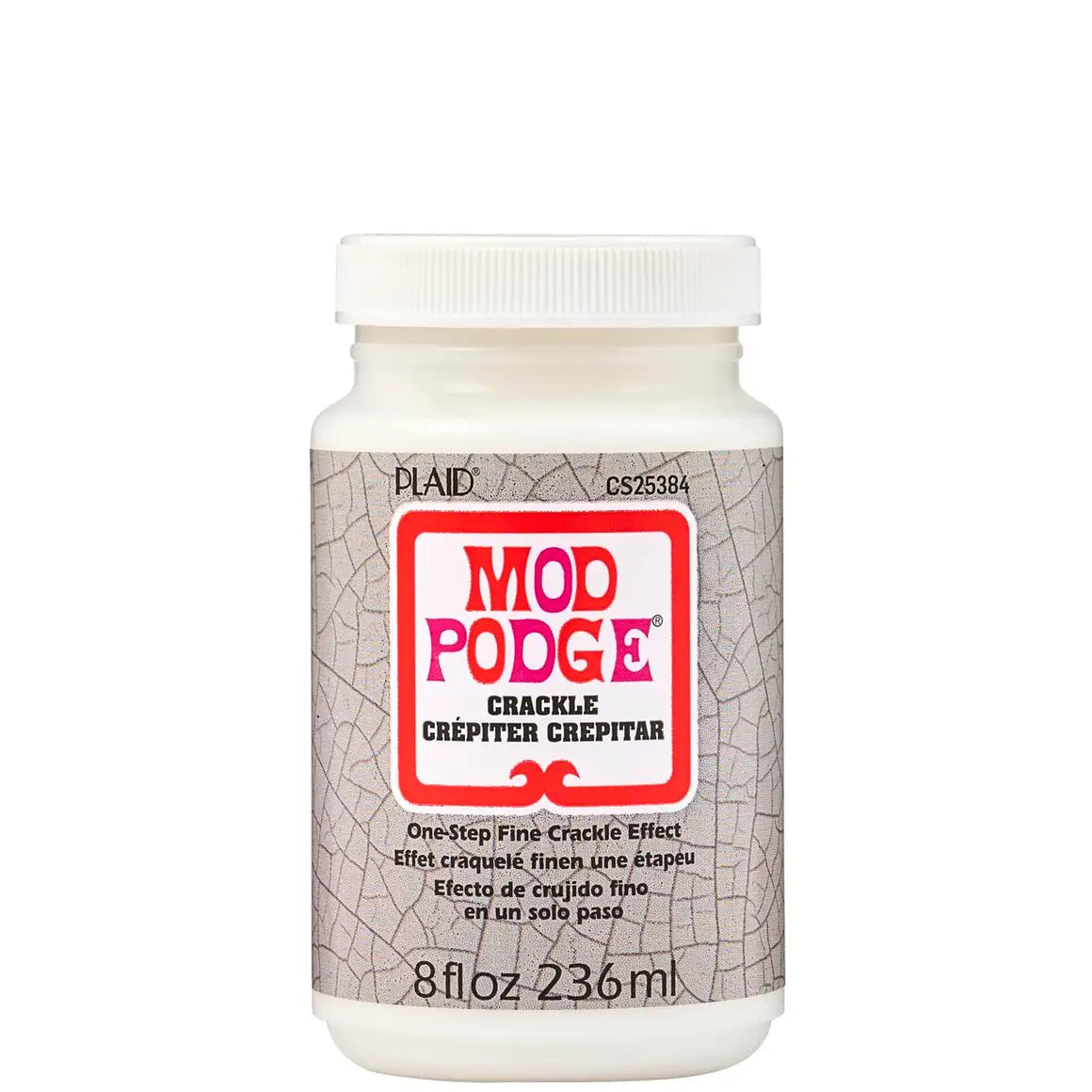 Plaid Mod Podge ® One-Step Crackle Medium, 8 oz.