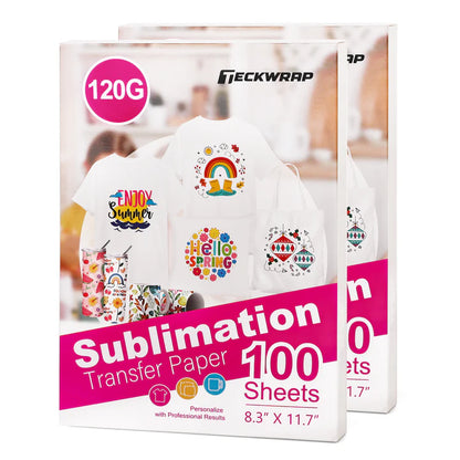 Teckwrap Sublimation Papers (120G) -200 sheets