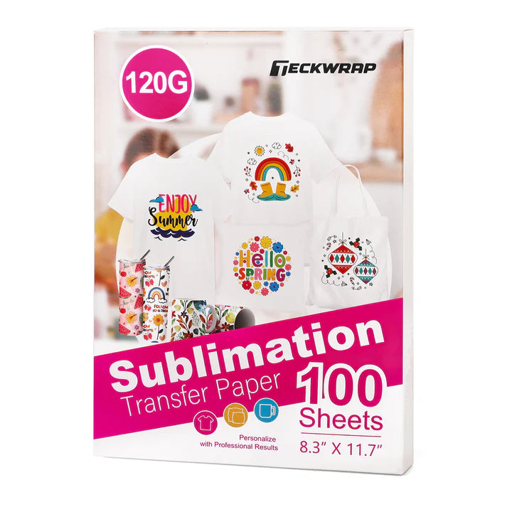 Teckwrap Sublimation Papers (120G) -100 sheets
