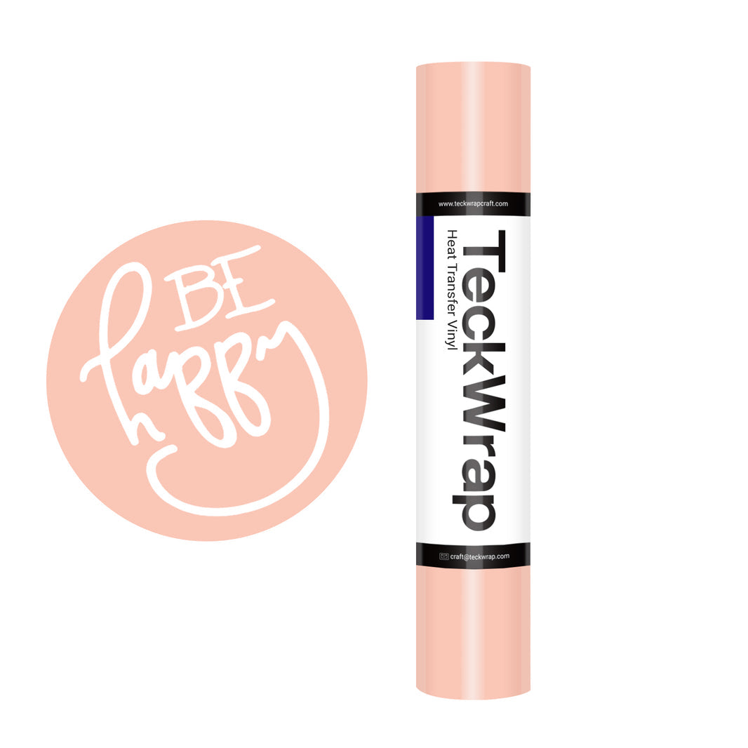 Teckwrap PU Heat Transfer Vinyl-Pastel Pink