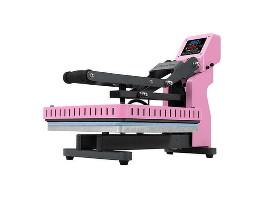 Craft Express Auto Drawer Flat Press (38x38 cm)-Candy Pink