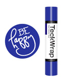 Teckwrap PU Heat Transfer Vinyl- Blue