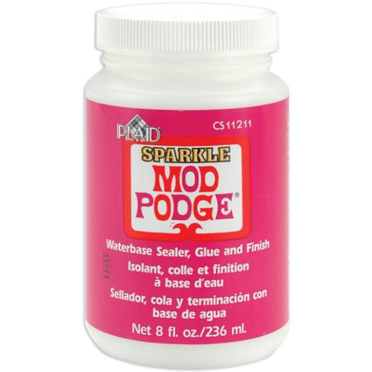 Plaid Mod Podge Sparkle
, 8oz