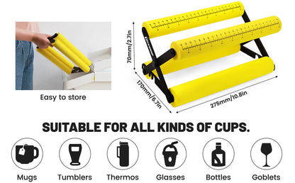 TeckWrap Cup/Tumbler Adjustable Cradle