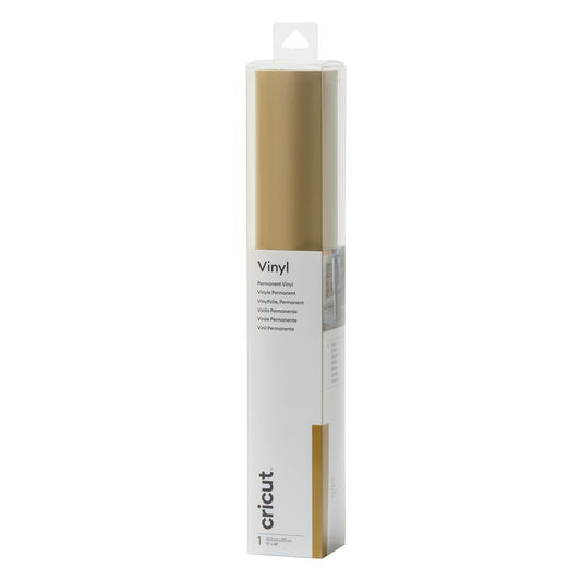 Cricut Premium Vinyl™ - Permanent-Gold