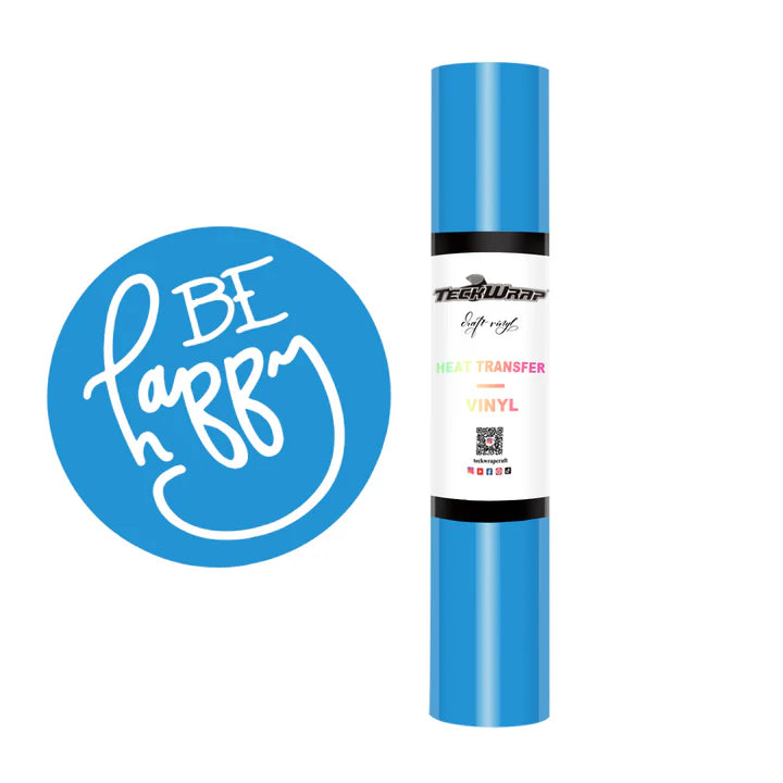 Teckwrap PU Heat Transfer Vinyl-Sky Blue